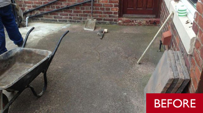 Before Patio